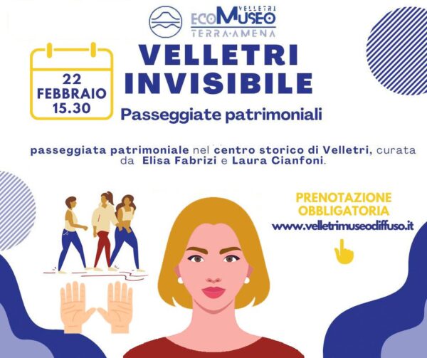 Velletri invisibile - Passeggiata patrimoniale nel Centro Storico con Elisa Fabrizi